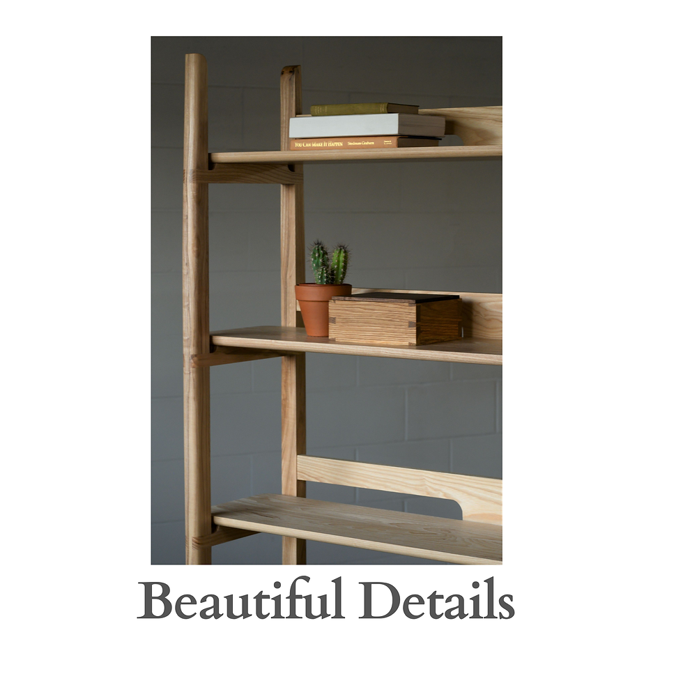 Thumbnail: Scandinavian Modern Bookshelf Woodworking Plans - Joinery Design PDF