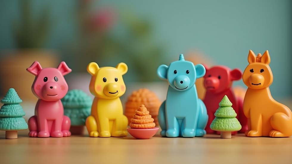 Brinquedos e materiais educativos organizados de forma acessível às crianças
