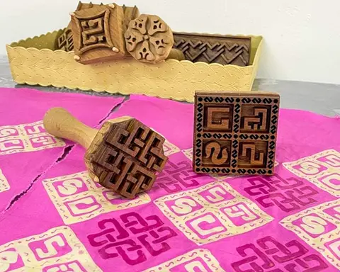 Batik Block Print Craft Workshop
