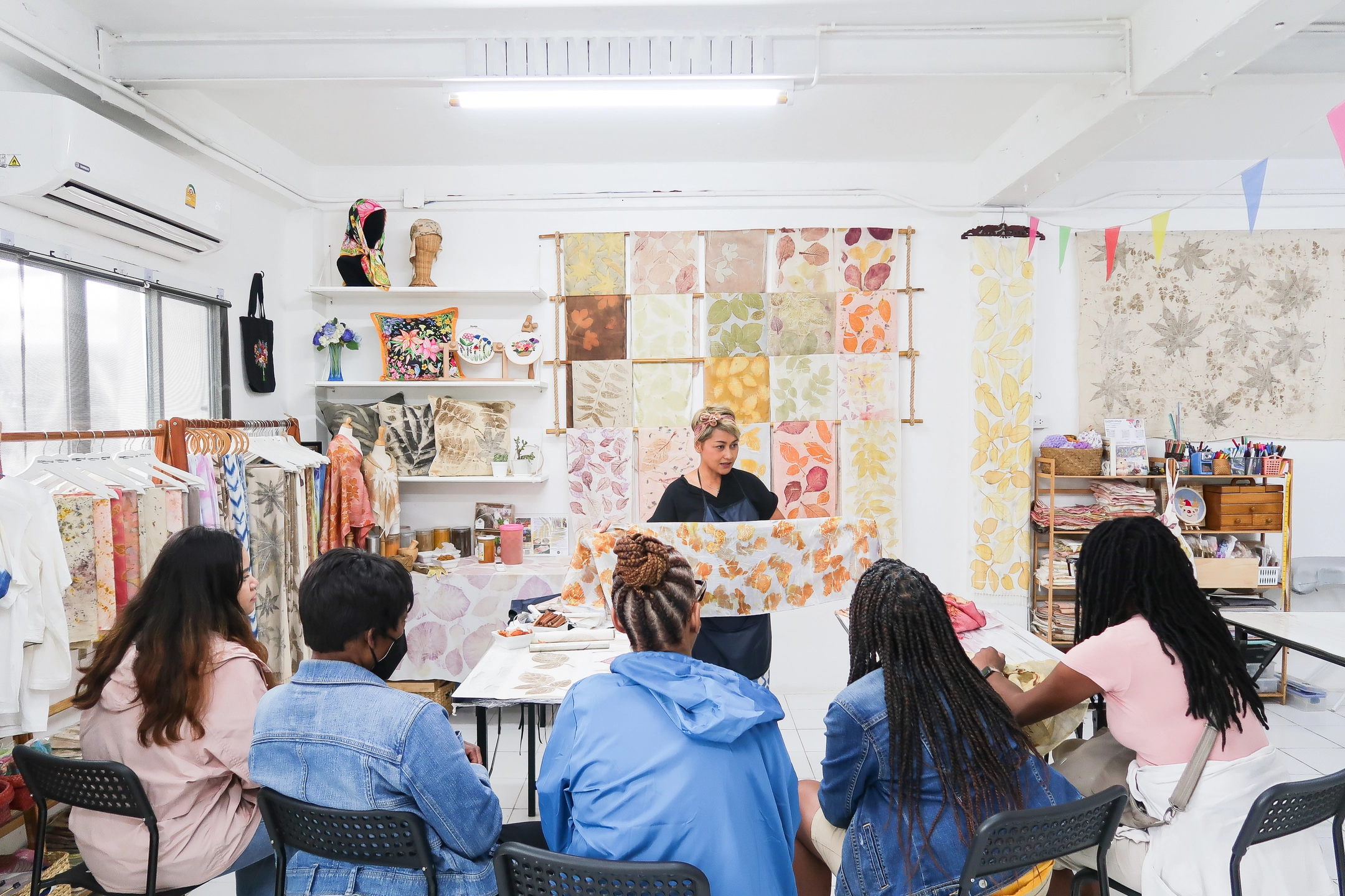 ecoprinting workshop in Chicago