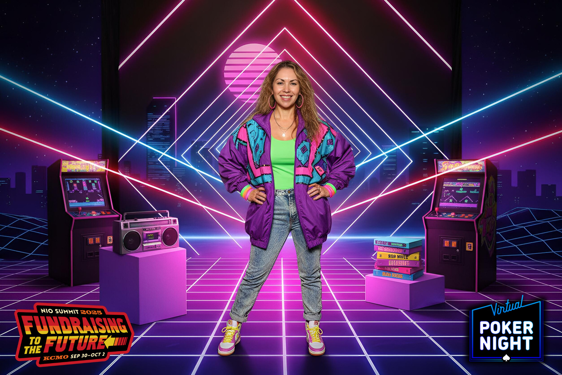 Click Fun Photo Booth Takes NextAfter’s Fundraising Summit “Back to the Future”