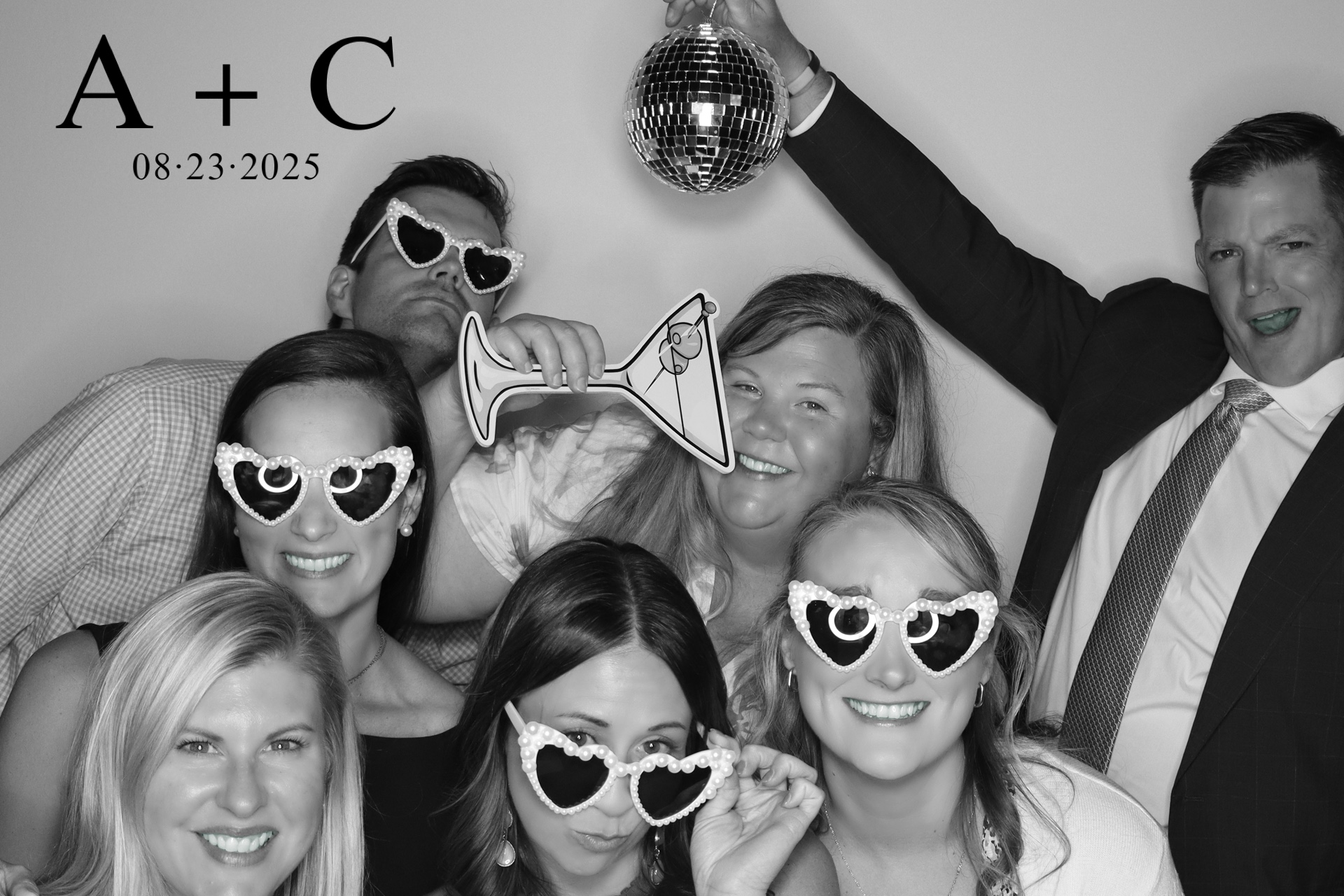 A Glam Photo Booth Experience at Magnolia Venue in Kansas City