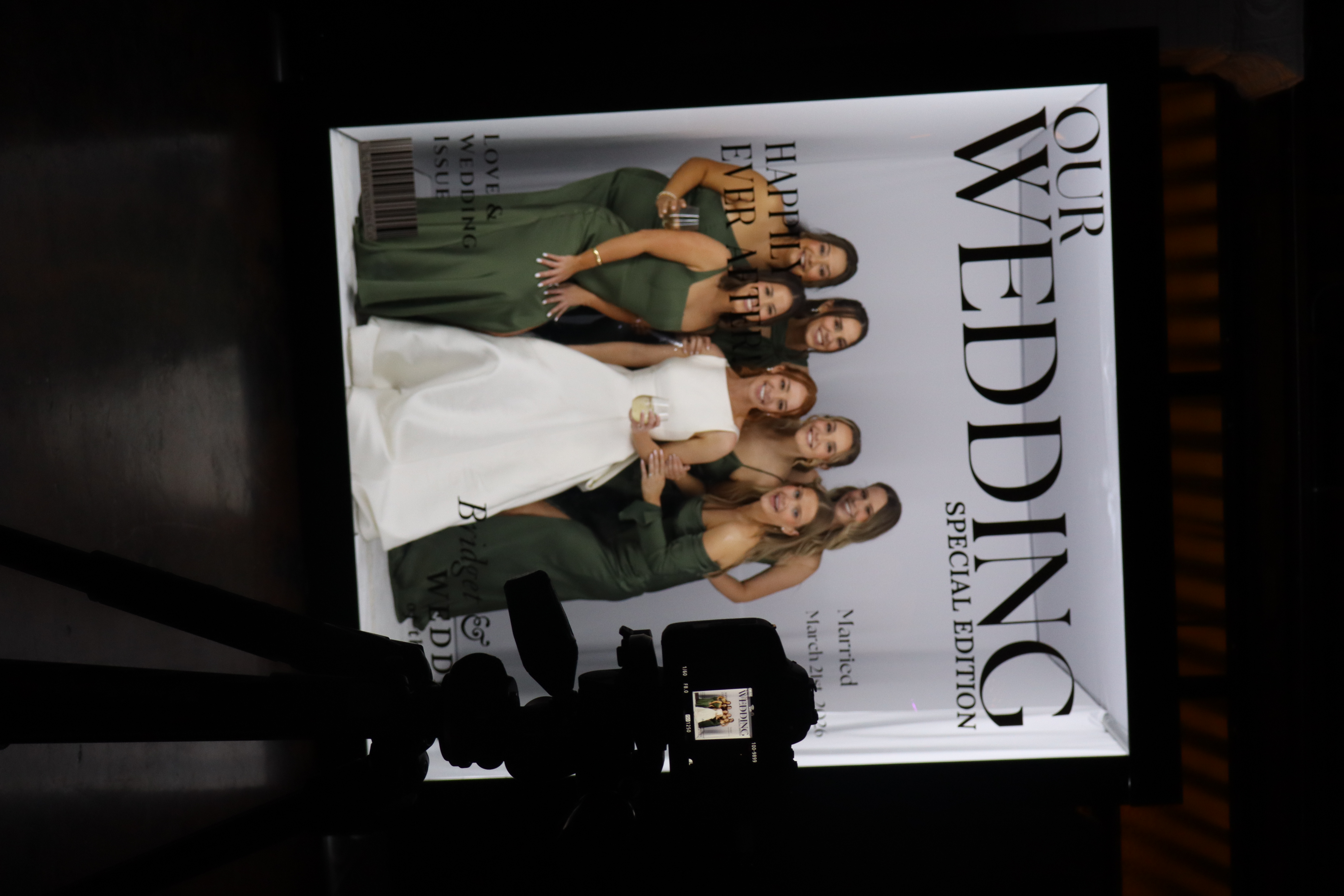 Magazine Cover Box Booth for Weddings in Kansas City: A Photo Experience Your Guests Will Remember