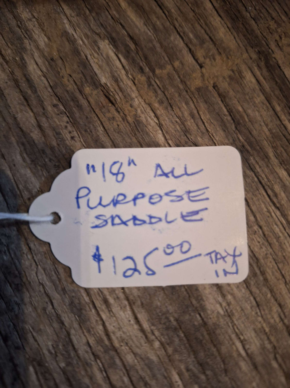 Thumbnail: 18" all purpose English saddle 