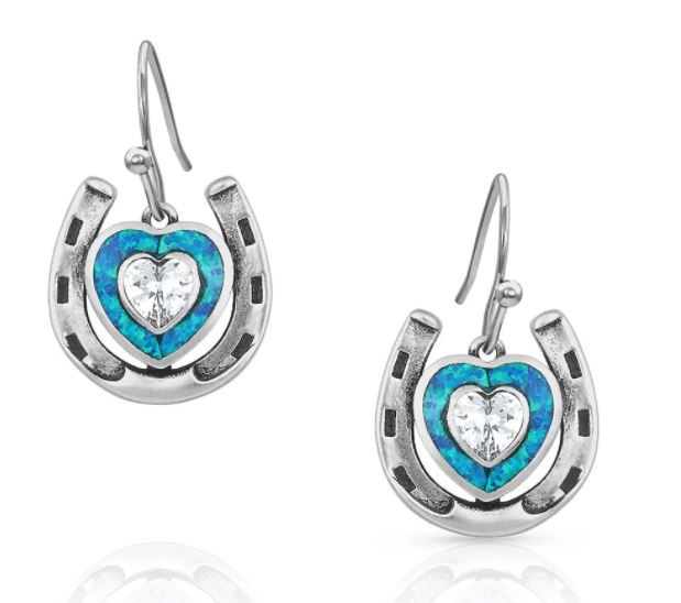 The Love Inside Luck Horseshoe Earrings