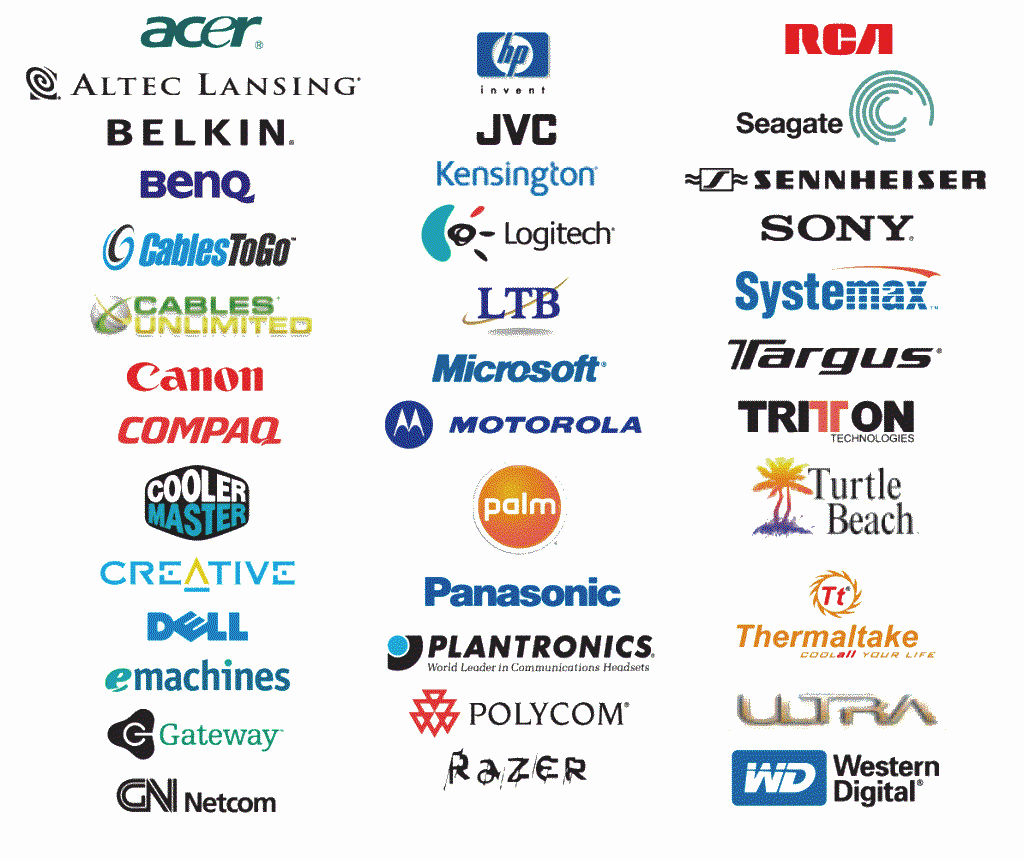 PCTWENTY-1 & belkin,jvc, dell,sony, seagate,gateway