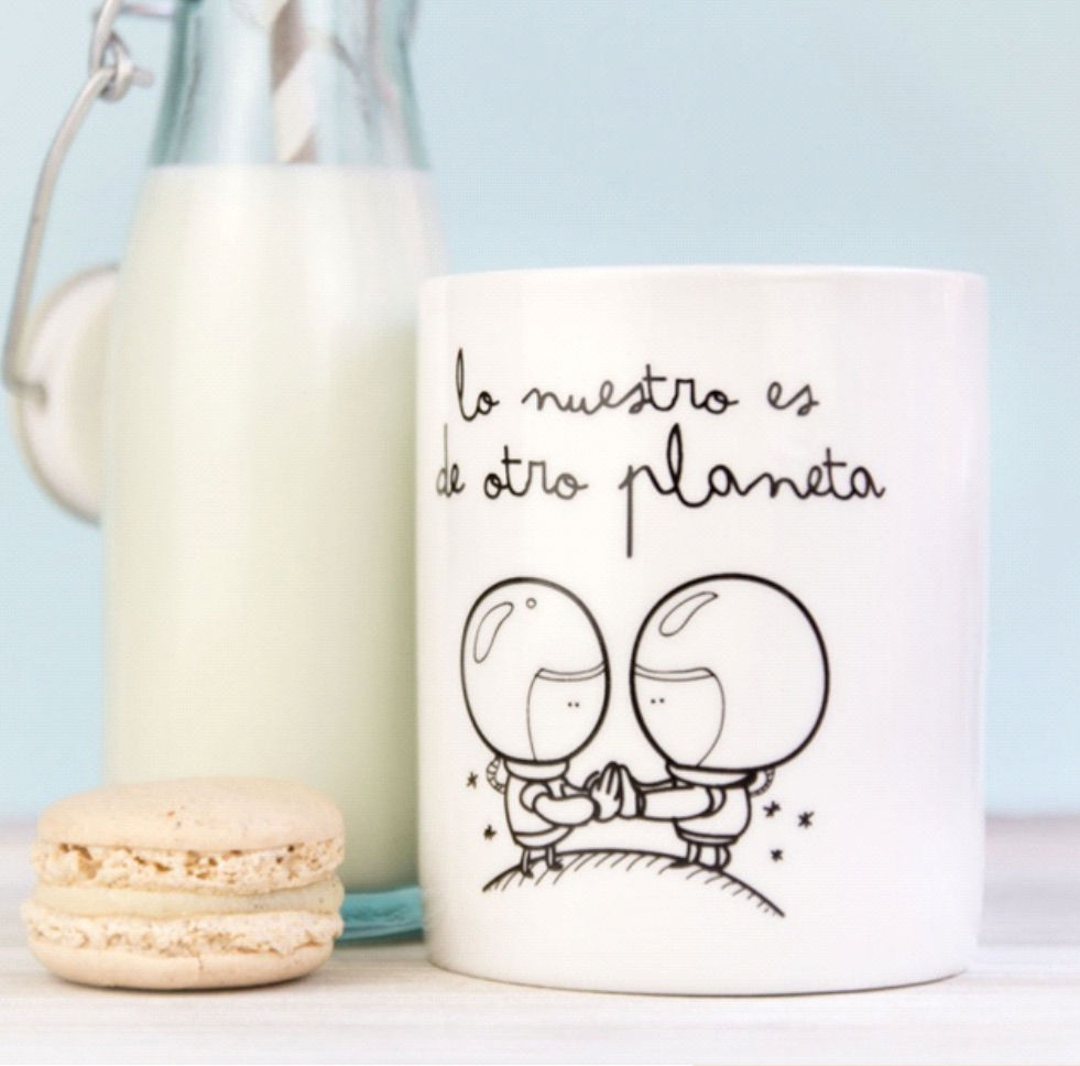 TAZA LO NUESTRO ES DE OTRO PLANETA