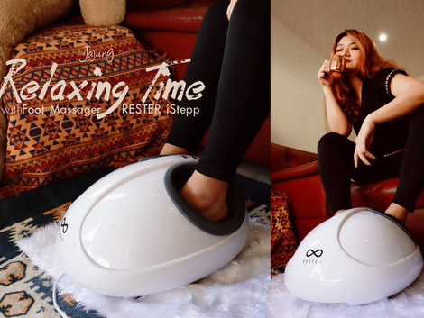 Relaxing Time! มีหมอนวดเท้าประจำตัว จะเดินทางไกลแค่ไหน กลับมาก็ผ่อนคลาย กับ Foot Massager RESTER iSt