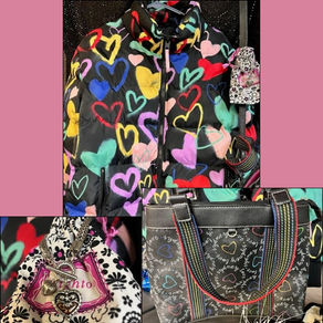#17 Heart Jacket, Purse, & Bracelet Set
