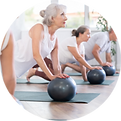 Group of Adults exercising