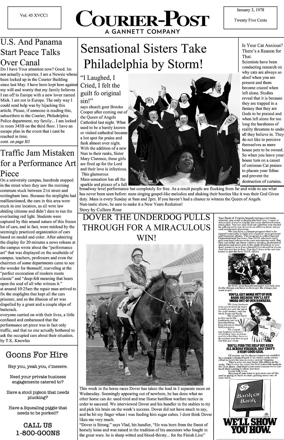 Courier Post (Sister Act)