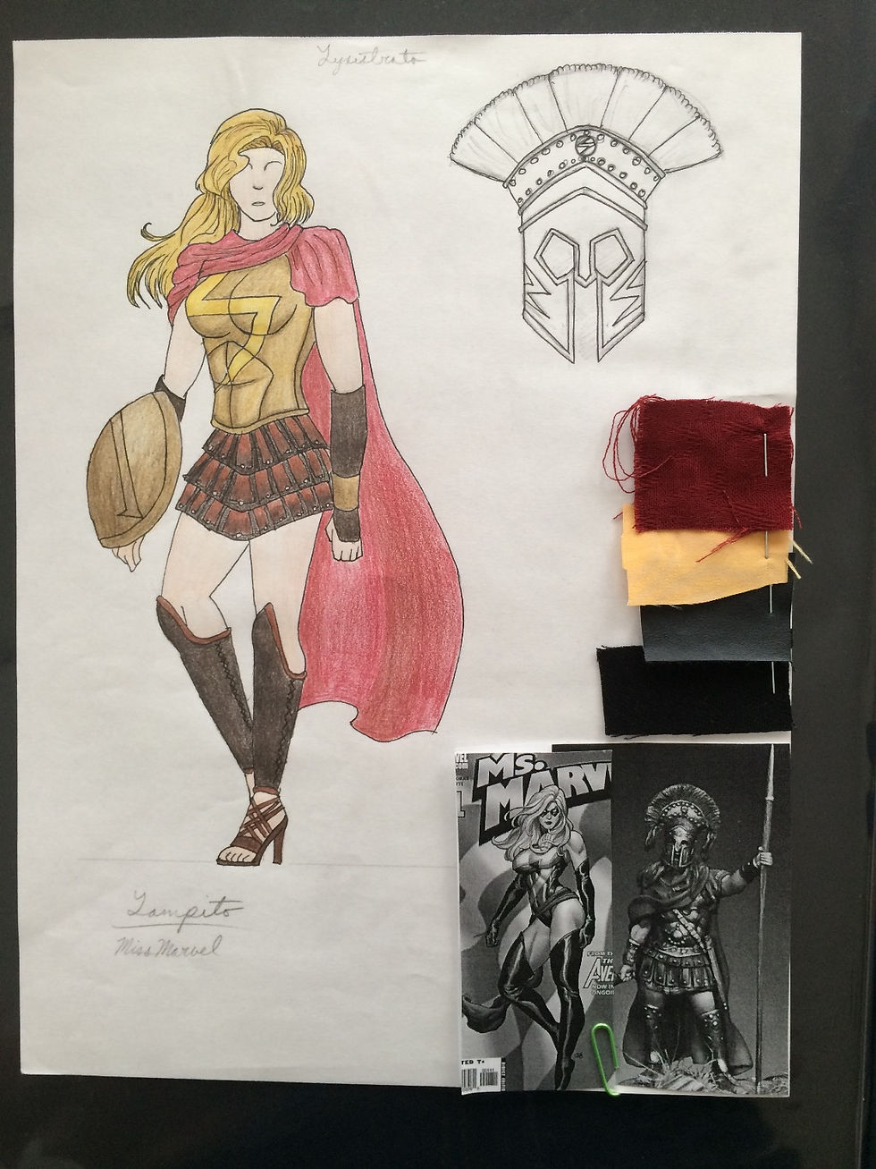 Lysistrata - Lampito/Miss Marvel