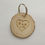 Thumbnail: Personalised Wood Slice Keyring