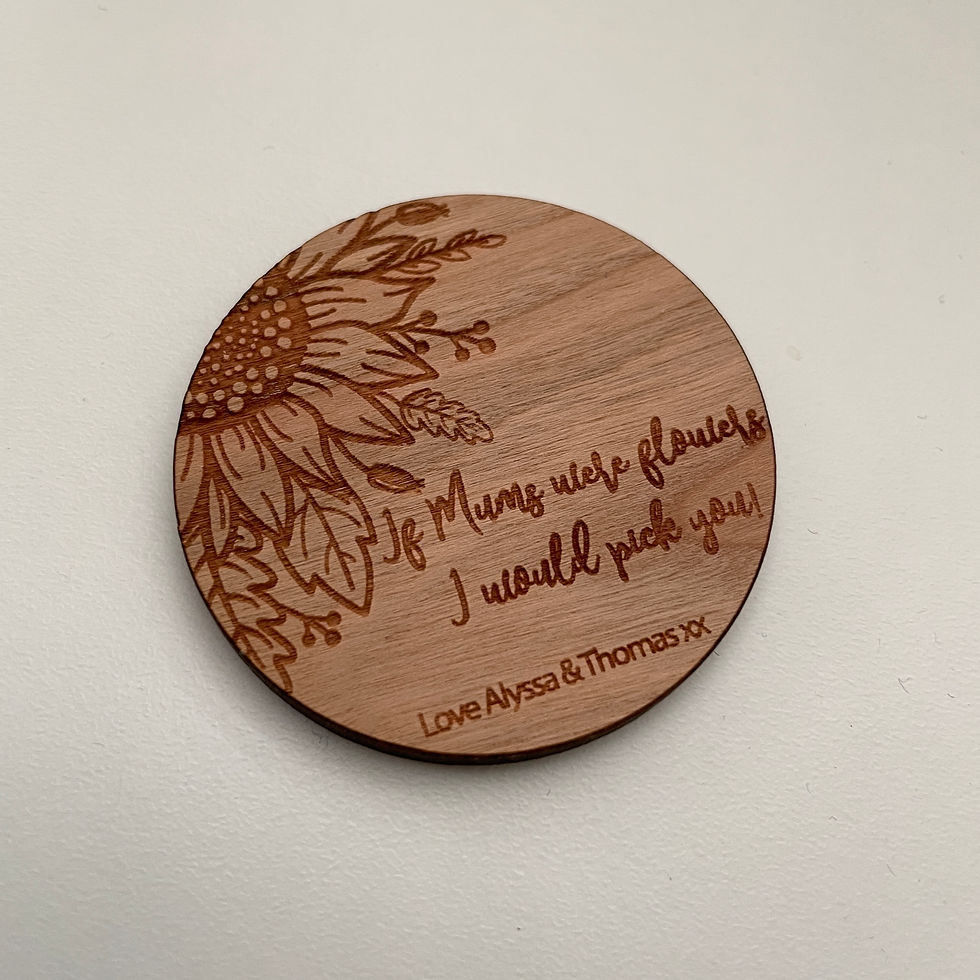 Personalised if mums were flowers I would pick you fridge magnet