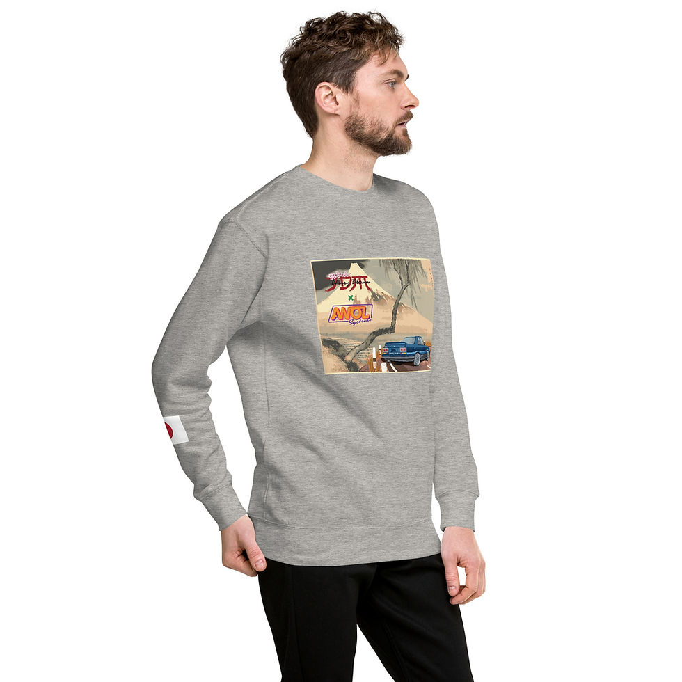 Thumbnail: Cherry Blossom JDM Collab Hokusai R31 Tribute Premium Sweatshirt
