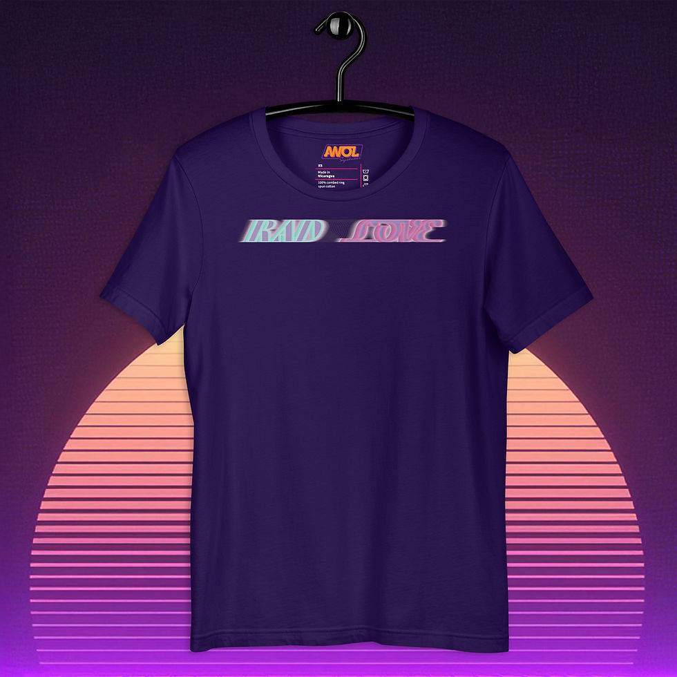 Thumbnail: RAD LOVE Gradient Tee