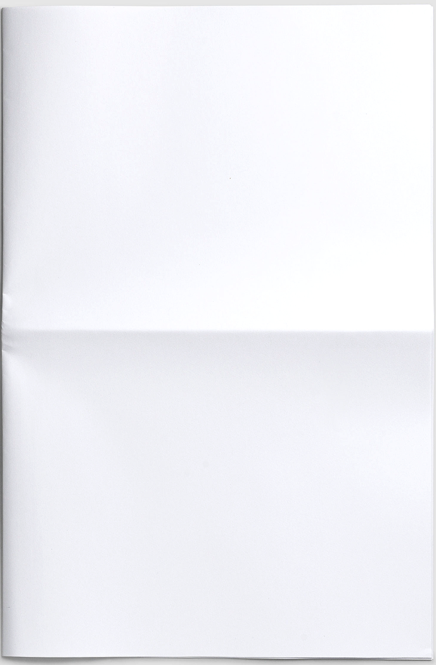 Folded White Paper