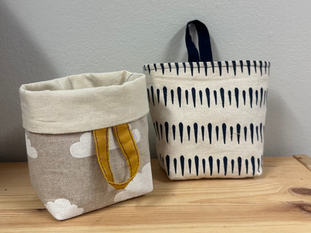 DIY Fabric Basket Tutorial 