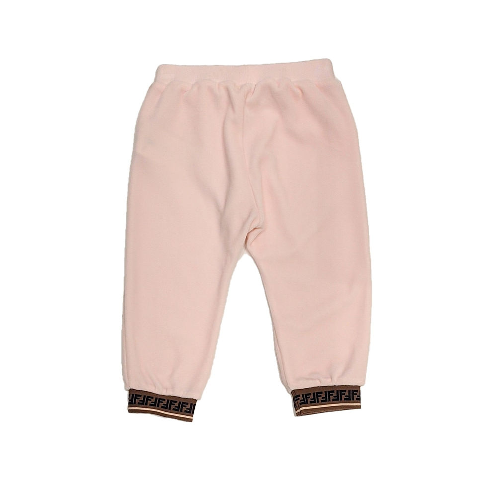 Thumbnail: BUF019/F16WG FENDI BABY GIRLS JOGGER PANTS