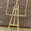 Miniature : Chevalet en bois