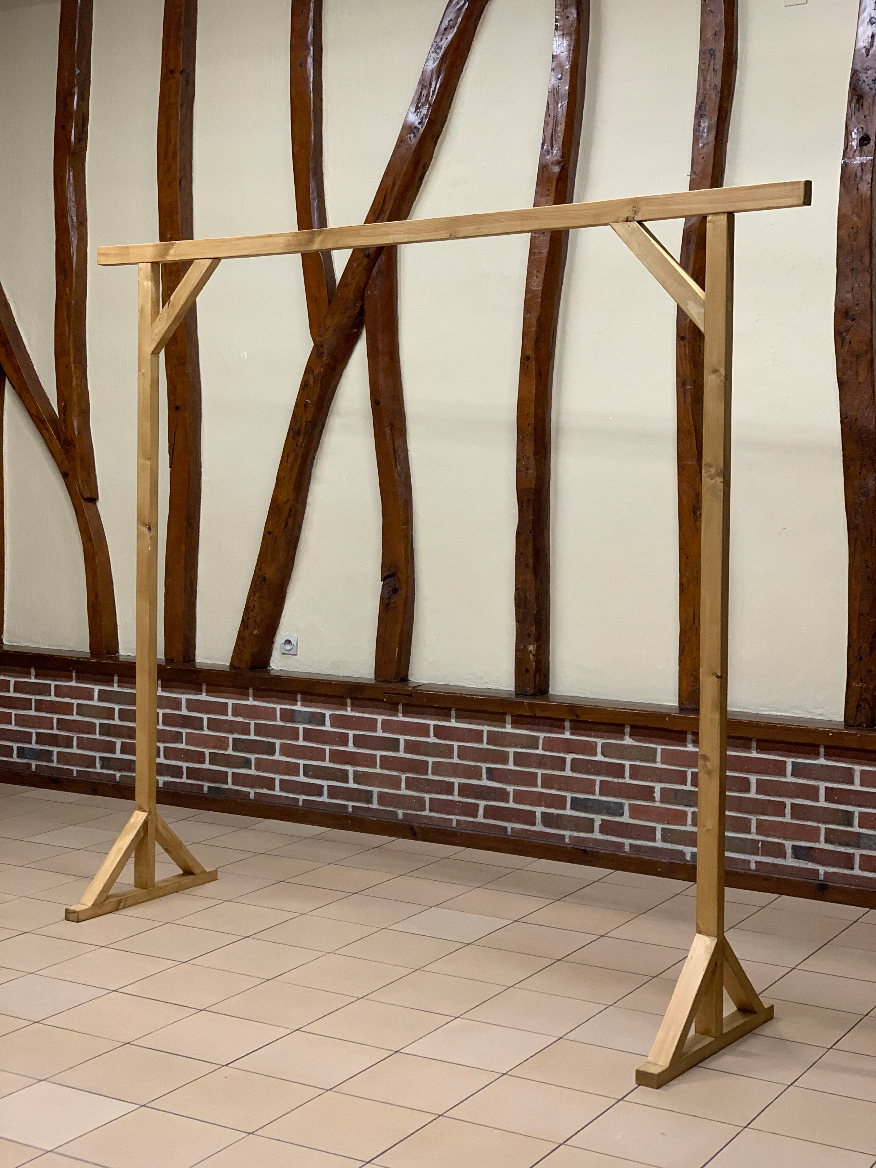 Arche carrée en bois