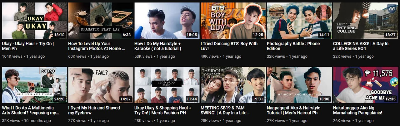 Anjhon Sorza's Youtube Channel