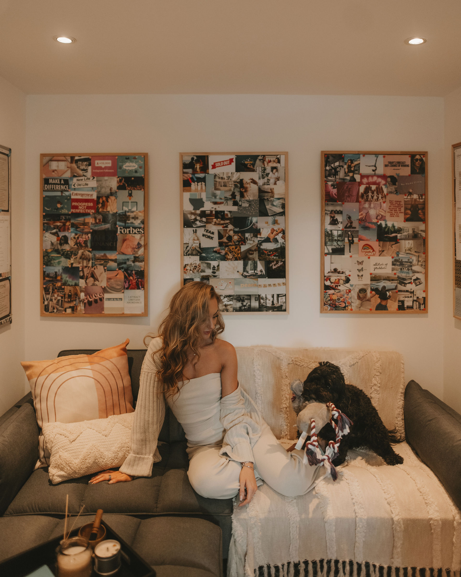 Brooke Summer Adams - Business Mindset Mentor in her studio