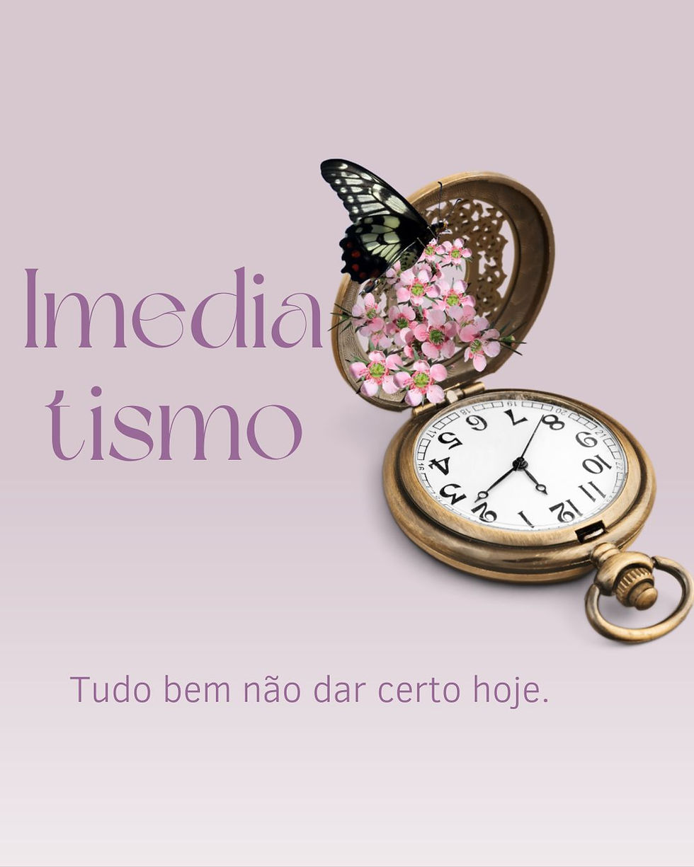 Tudo bem não dar certo hoje, a gente tenta amanhã..