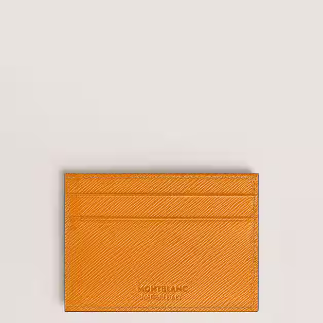 Miniatura: Porta carte 5cc in pelle sartoriale