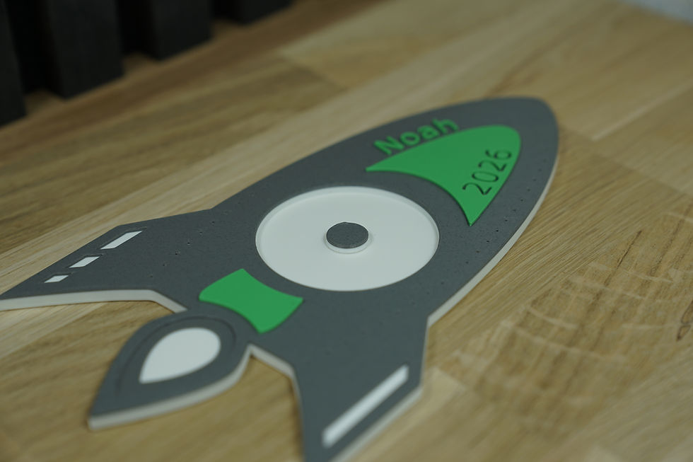 Miniaturbild: Schultüten-Halter "Rakete"