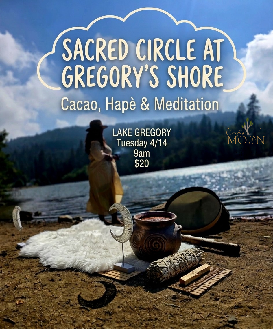 Sacred Stillness: A Shoreline Journey with Cacao & Hapè
