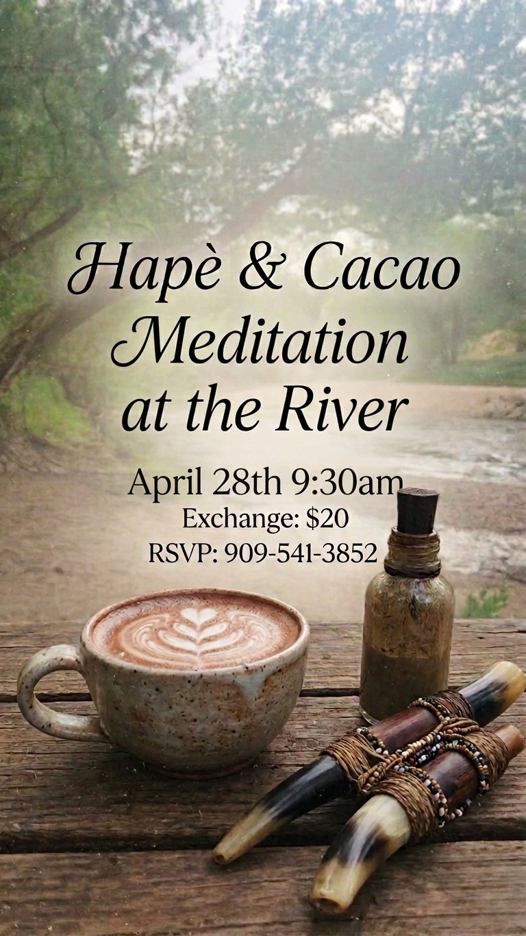 Hapè & Cacao Meditation at the River