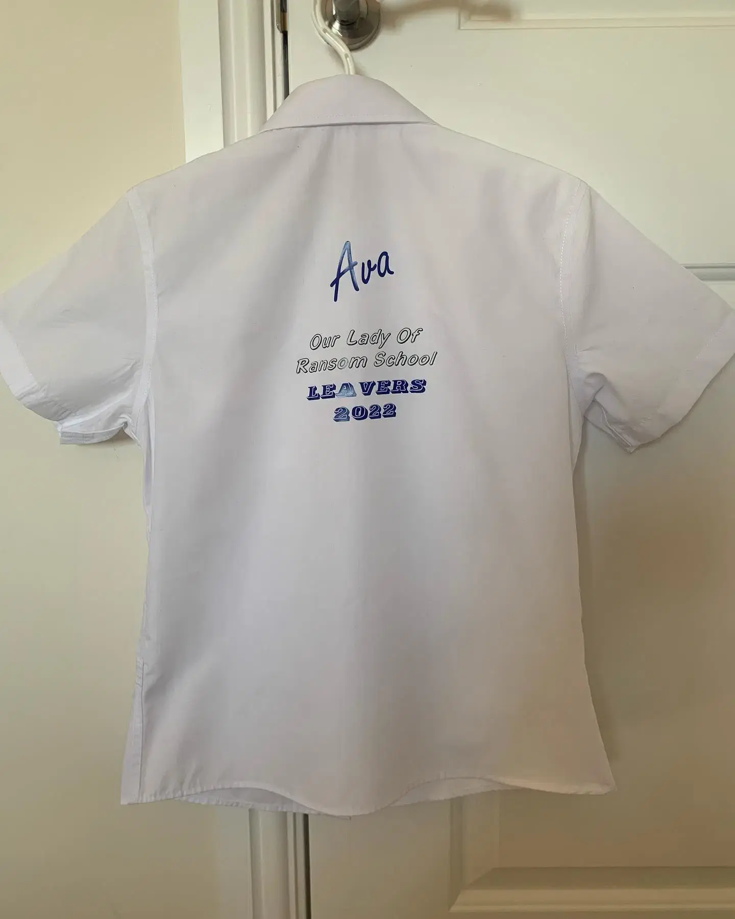 Custom School Leavers Shirts