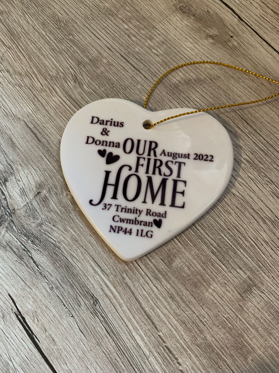 Thumbnail: Personalised Ceramic Ornaments