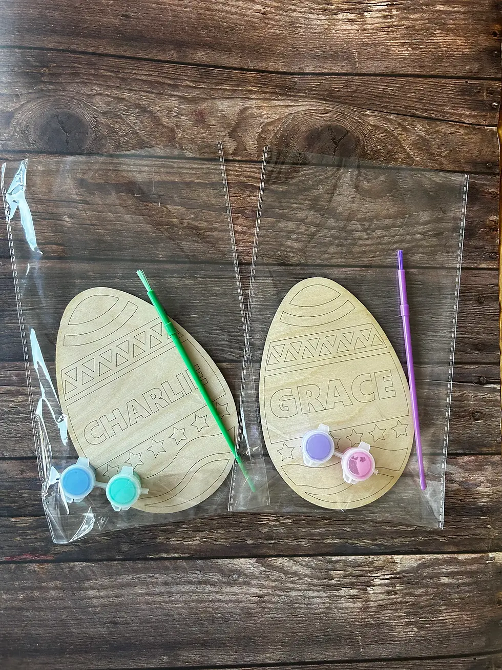 Thumbnail: Wooden Mini Easter Children's Paint Sets