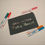 Thumbnail: Personalised small canvas bag for make up or pencil cases with zip