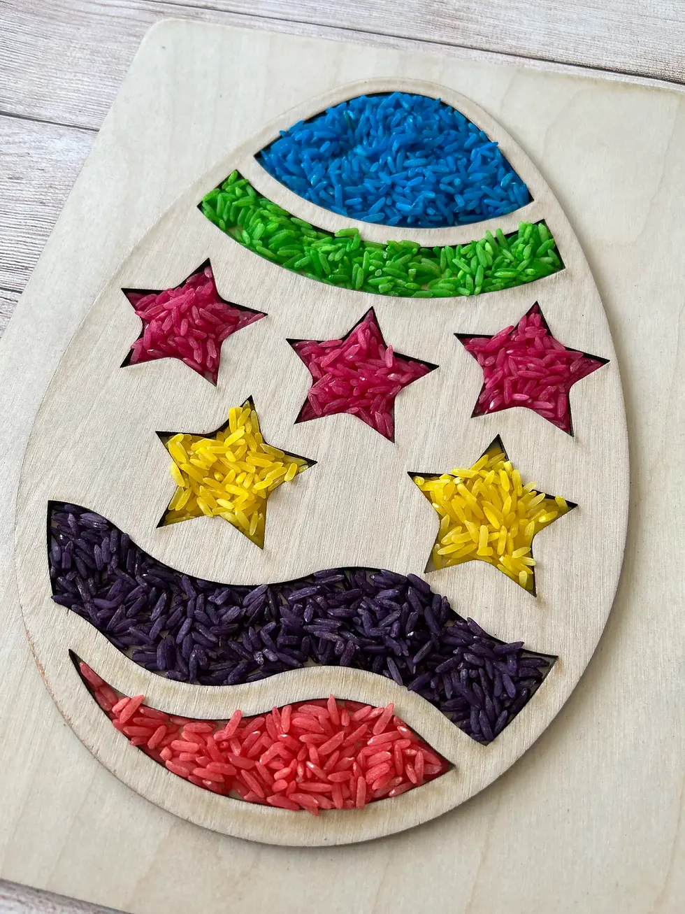 Thumbnail: Wooden Children's Rice Tray