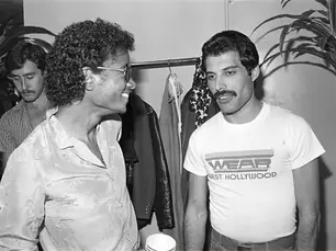 "When Legends Collide: Michael Jackson and Freddie Mercury's Iconic Duet"