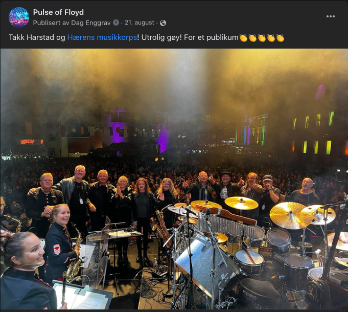 Takk Harstad og Hærens musikkorps!