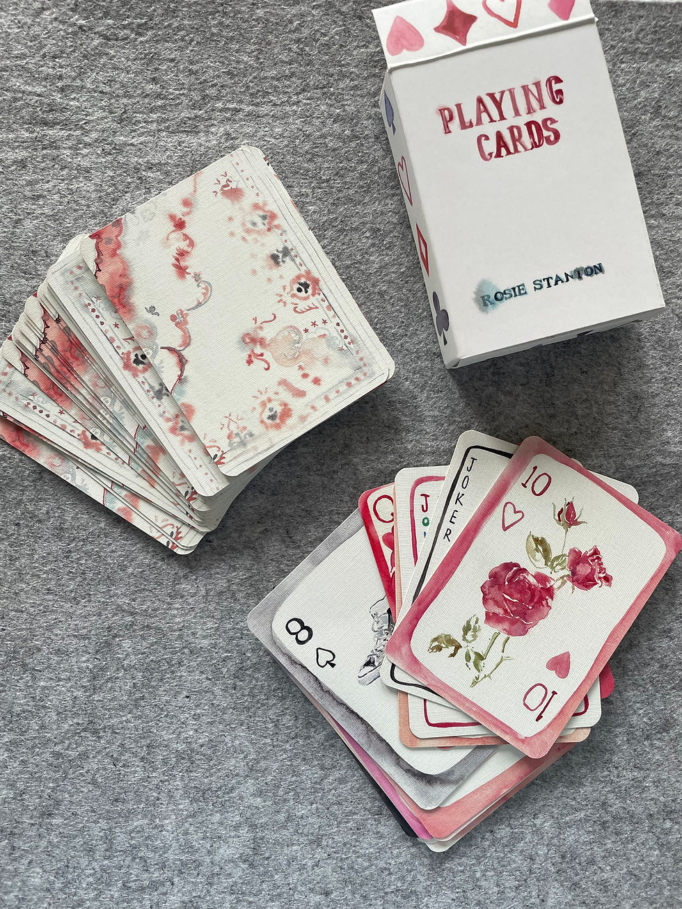 Thumbnail: Watercolour Playing Cards