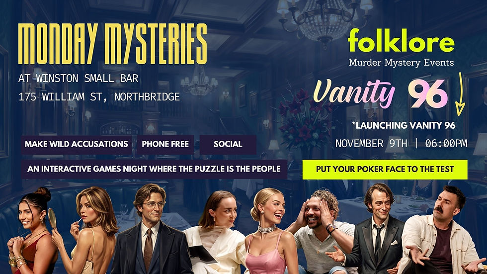 Monthly Monday Mysteries