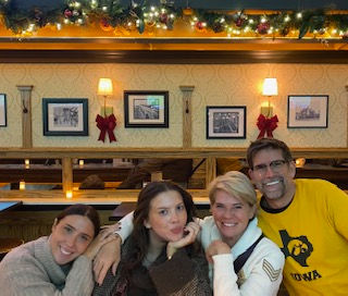 I'm obsessed with holidaying with my family--Christmas time is MAGIC