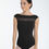 Thumbnail: Intermezzo Cap Sleeve Leotard with Mesh Details
