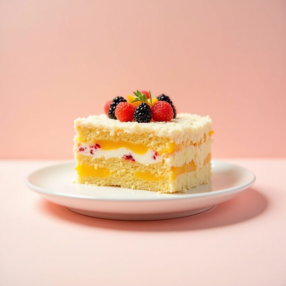 Bolo Frutas Tropicais