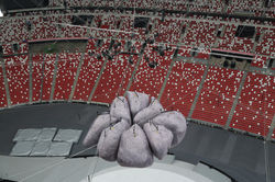 Boulder on Cable Net