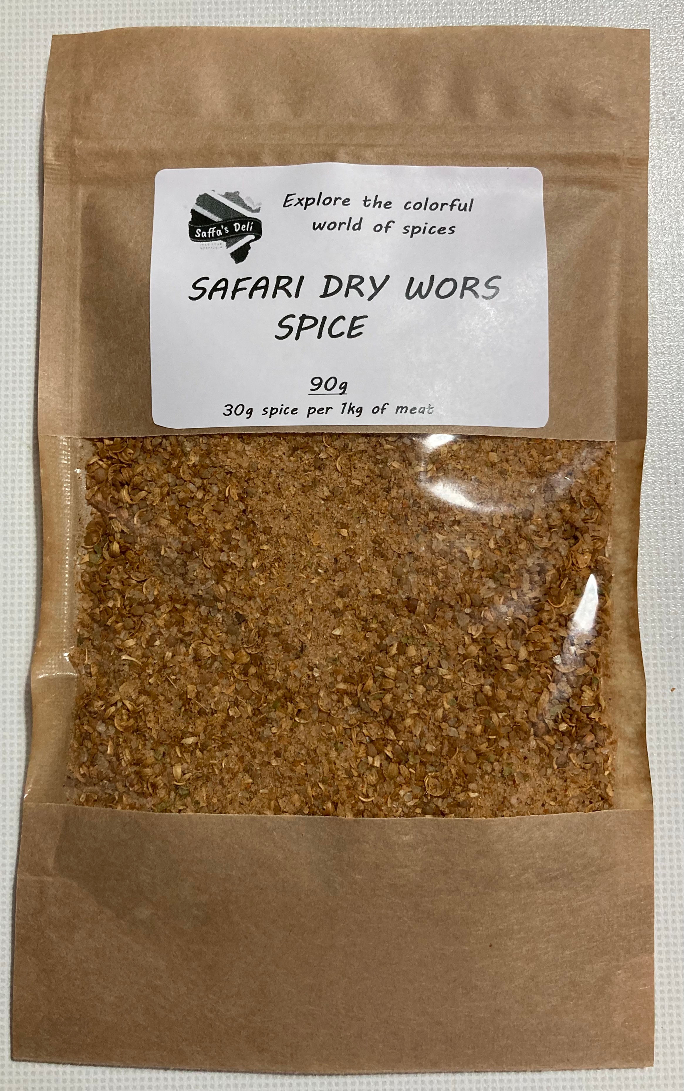 Safari Dry-Wors spice 90g