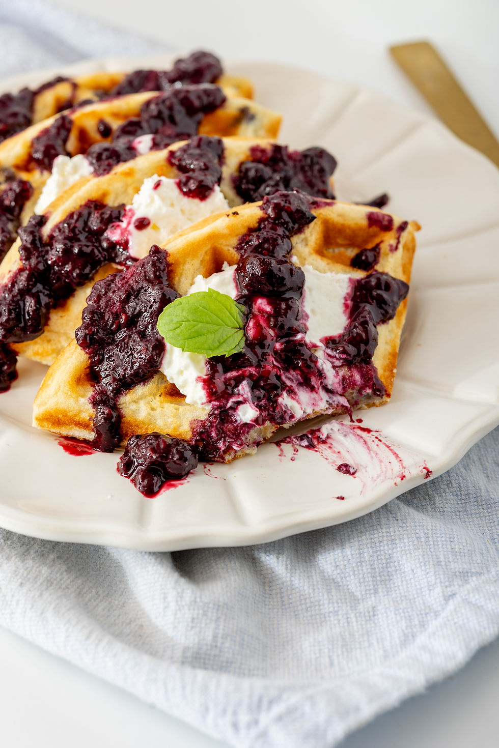 Blueberry waffle & Pancake-7718