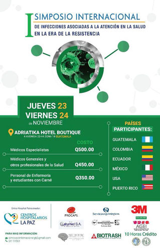 NeuroURC participando en el Primer Simposio Internacional de Infecciones Asociadas a la Atención en 