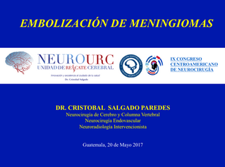 NeuroURC-Dr. Cristobal Salgado participando en IX Congreso Centroamericano de Neurocirugía 2017 pres