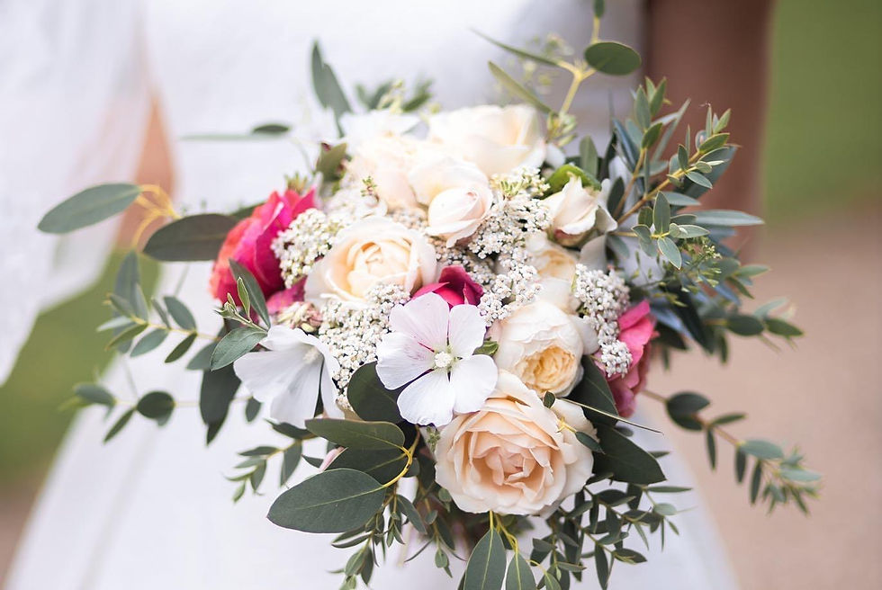 Bouquet de mariée pour Alex